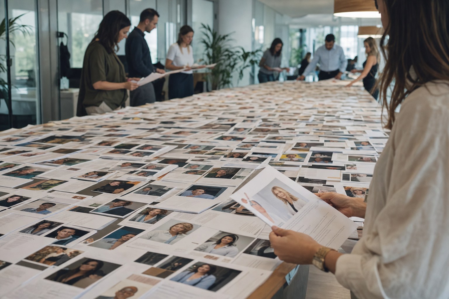 Searching through thousands of candidate profiles at scale