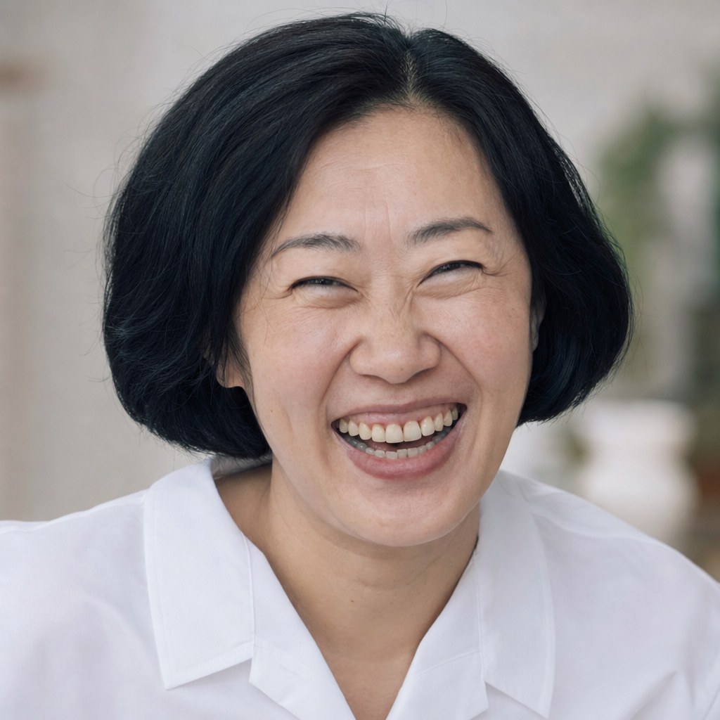 Joyful professional
