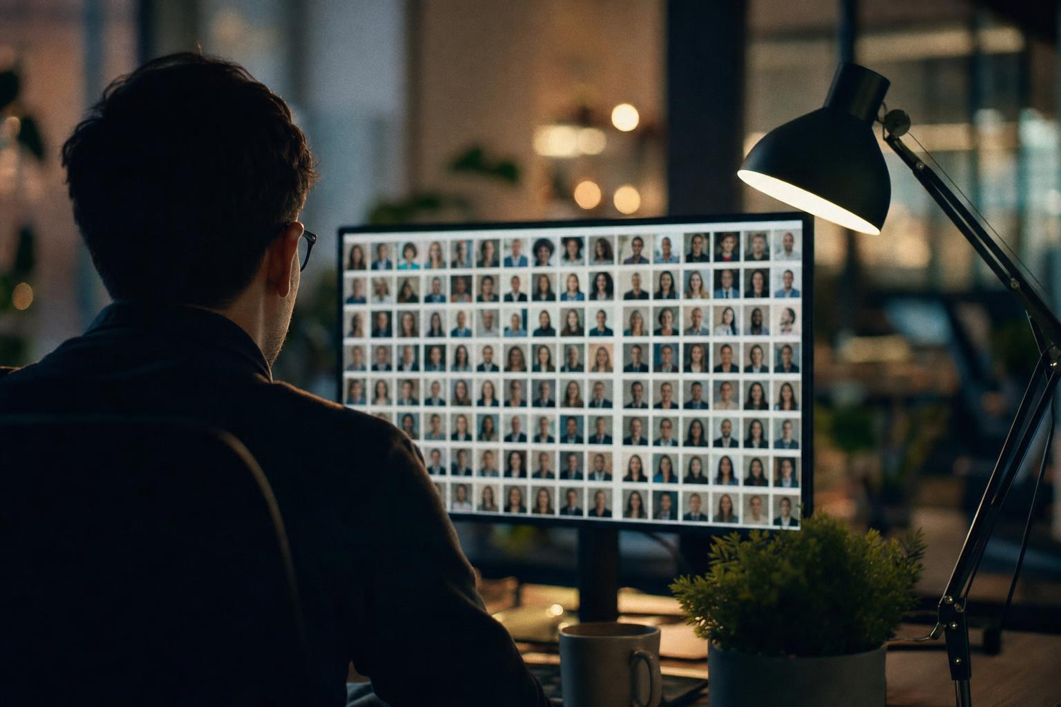 Searching through thousands of candidate profiles at scale