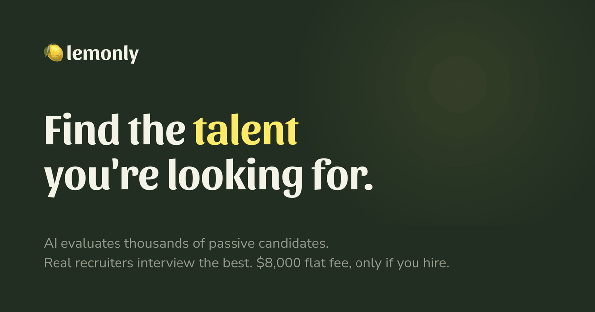 Research & Original Hiring Data | lemonly